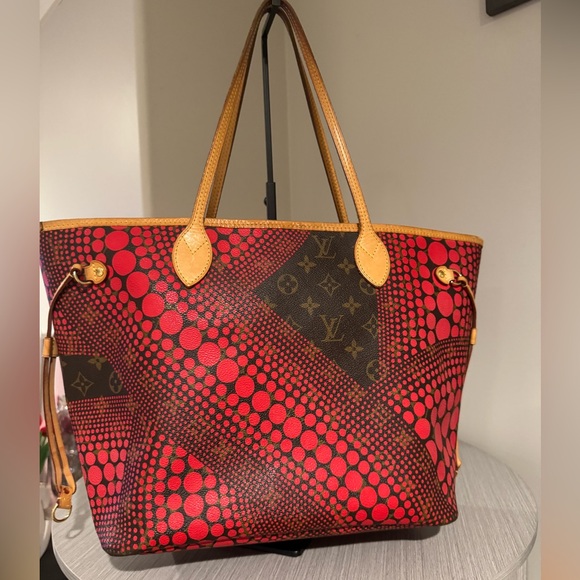 Louis Vuitton Yayoi Kusama Limited Editikn MM Neverfull - Picture 1 of 10